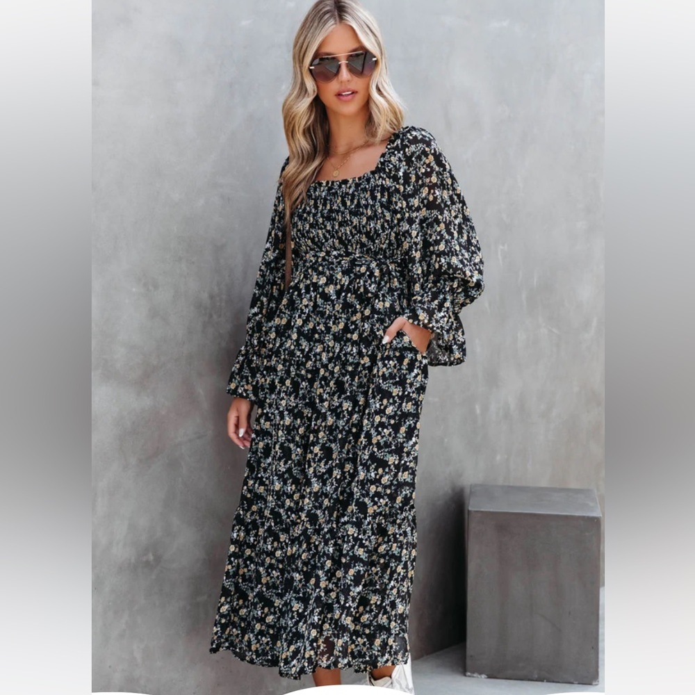Vici Midi Wildflower Dress